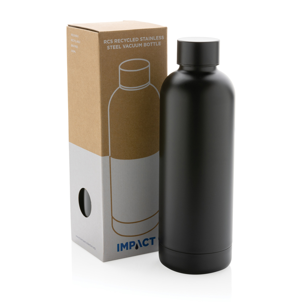 RCS gerecycled roestvrijstalen Impact vacuümfles