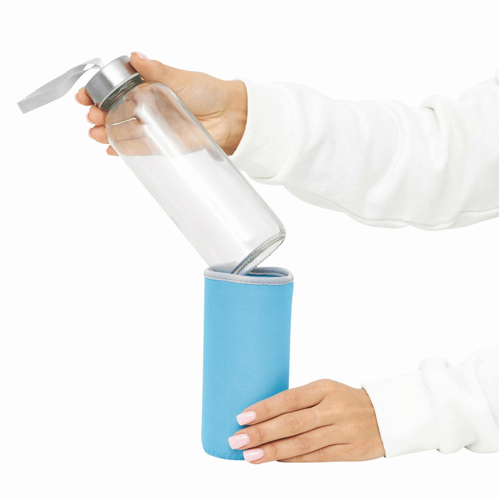 TAKE WELL - Glazen fles