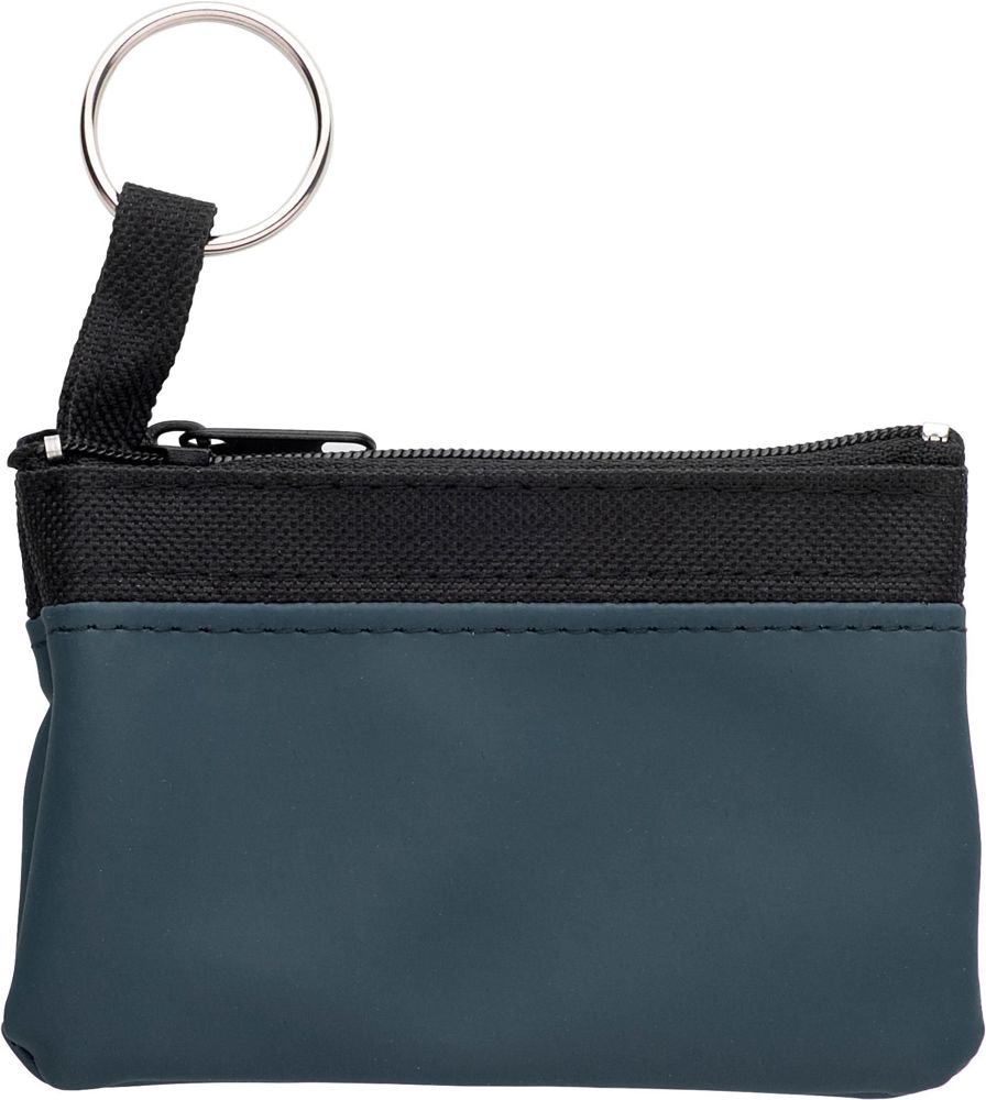 Nylon (600D) sleuteletui Imelda - voor bedrijven en relatiegeschenken - Blauw