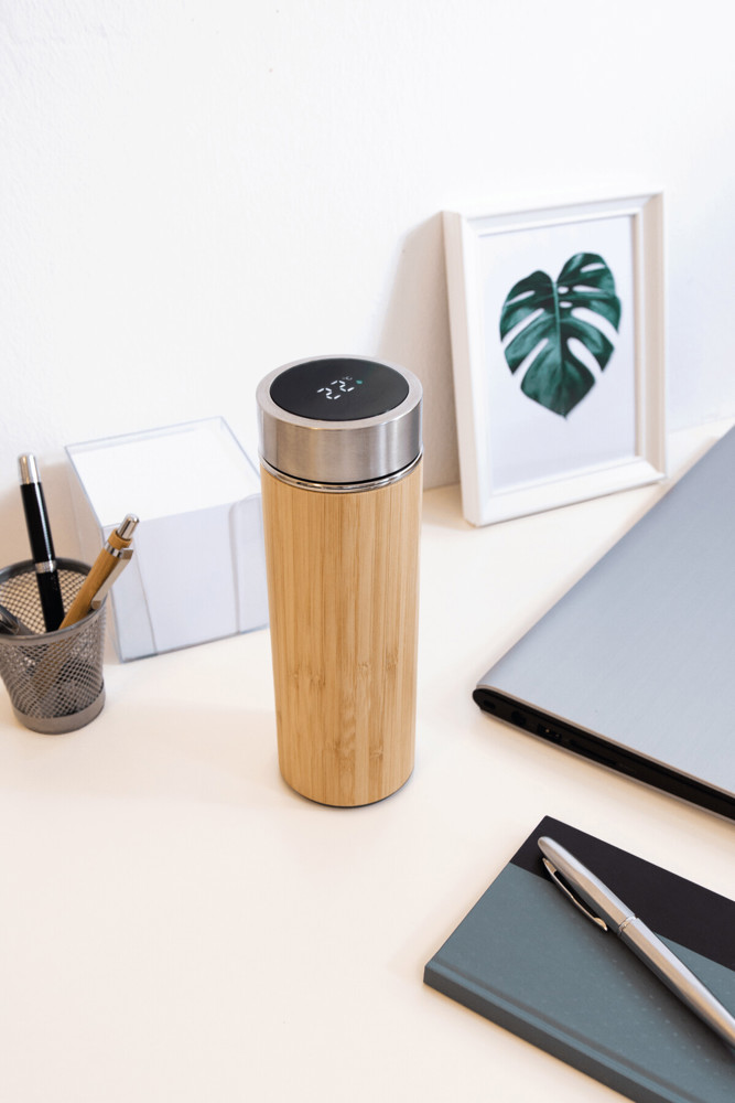 BAMBOO TEMP - Isoleerbeker - voor bedrijven en relatiegeschenken