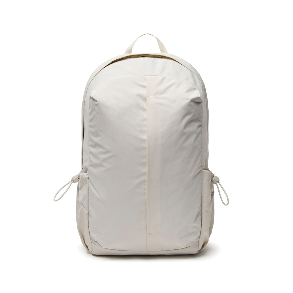 KENTO URBAN RCS recycled nylon 15,6 inch rugzak met voorvak - beige (± PMS 2330C)
