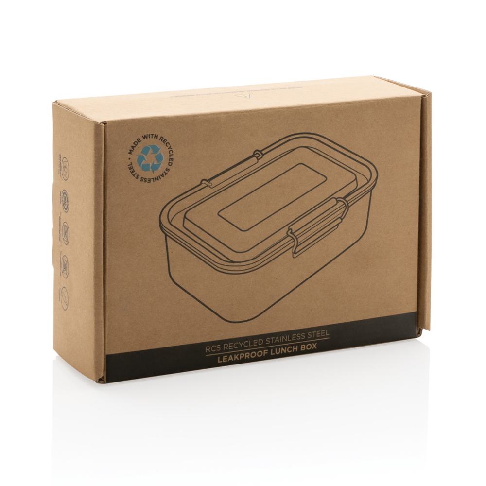 RCS gerecycled roestvrijstalen lekvrije lunchbox