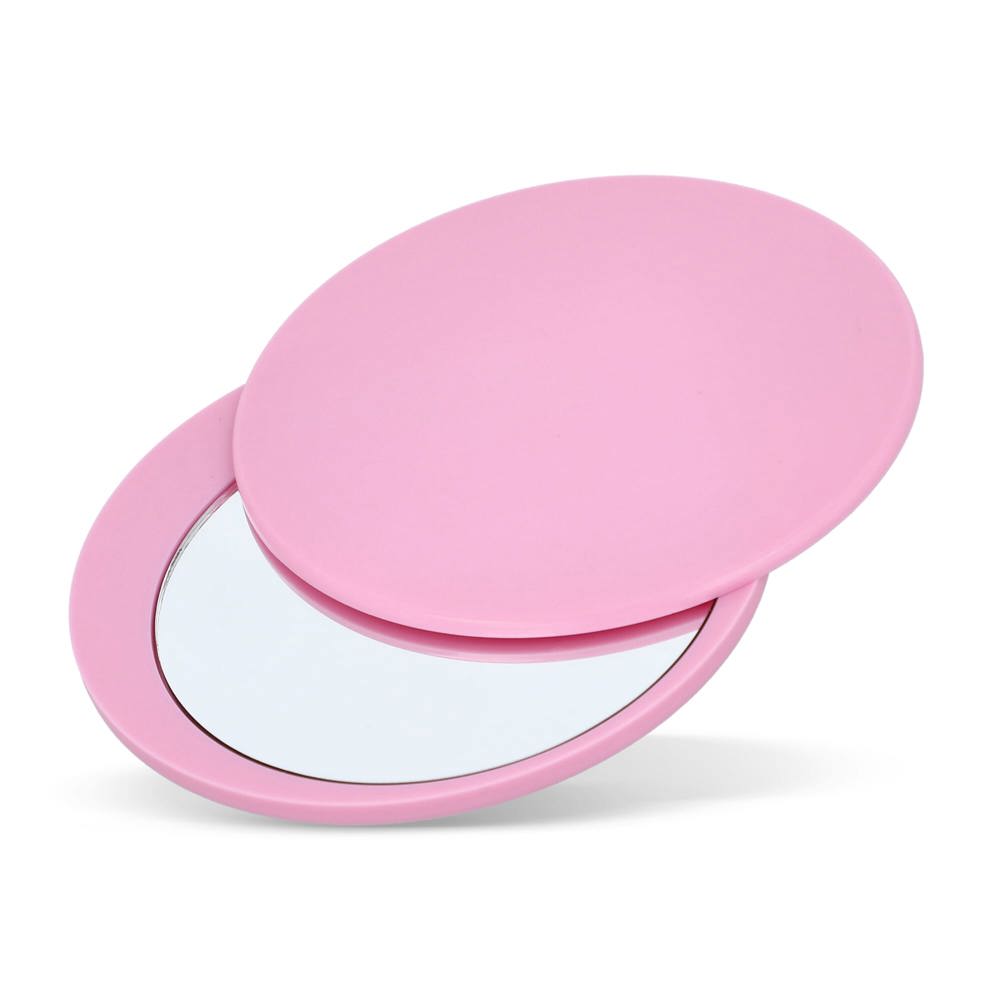 Schuifbare compacte spiegel Poise - Roze