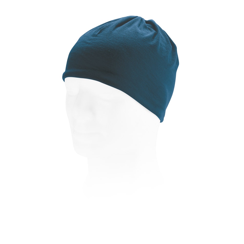 CHARLOTTE. Multifunctionele bandana (130 g/m²) - bedrukt of onbedrukt verkrijgbaar - blauw