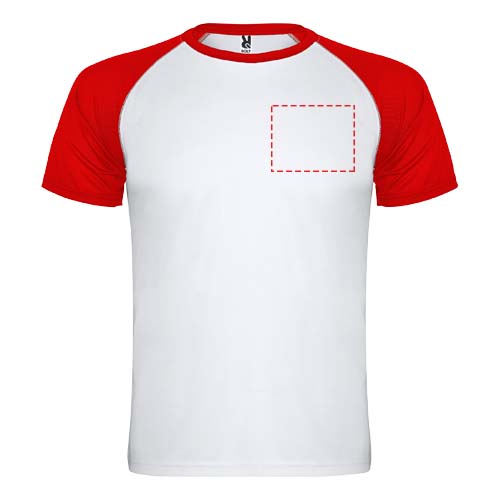 Indianapolis 140 g/m² sportshirt met korte mouwen voor kinderen