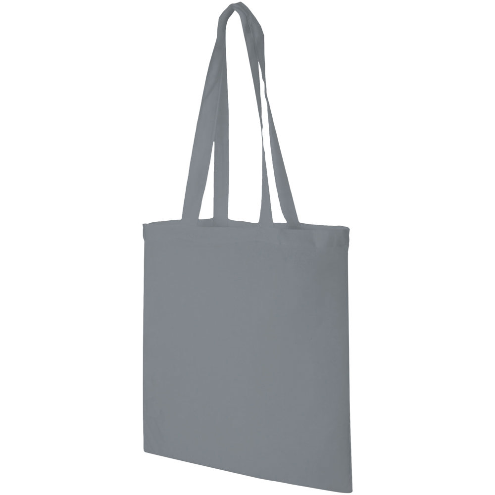 Madras 140 g/m² katoenen draagtas 7L - met logo of onbedrukt bestellen - grijs