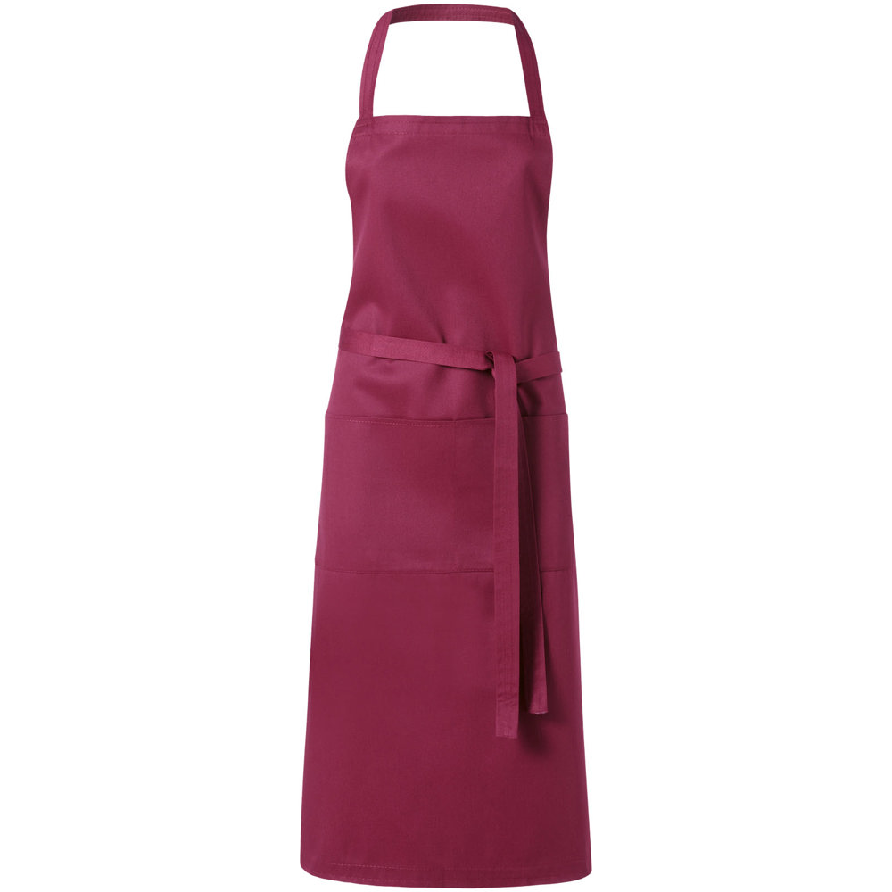 Viera 240 g/m² schort - met logo of onbedrukt bestellen - Bordeaux rood