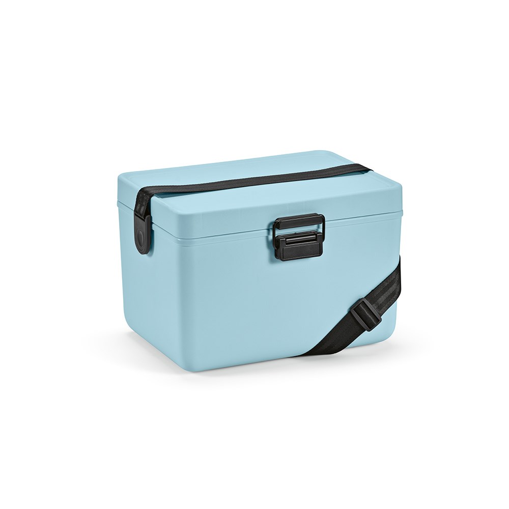 Bangkok 12L Koeler Gerecycled PP - Pastelblauw