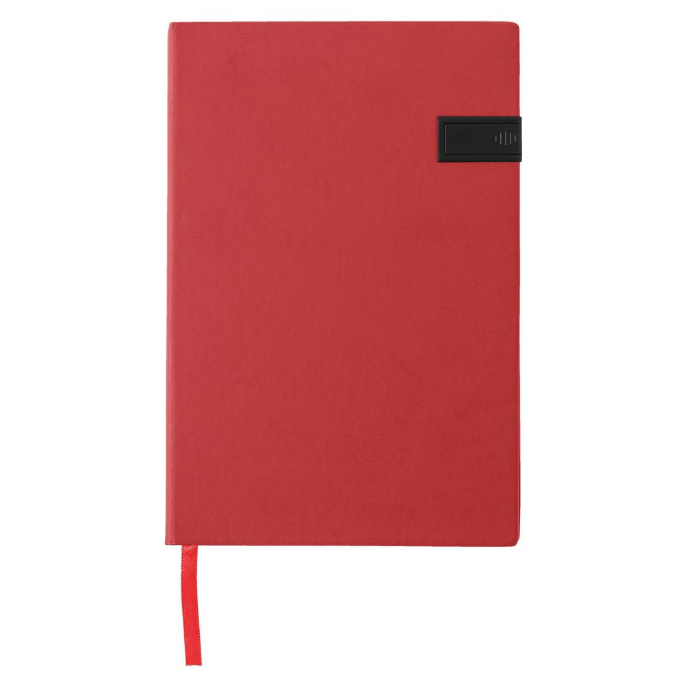 PU notitieboek met USB stick Lex - bedrukt of onbedrukt verkrijgbaar