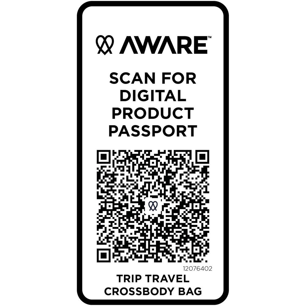 Trip Aware™ gerecyclede reiscrossbodytas 1 l