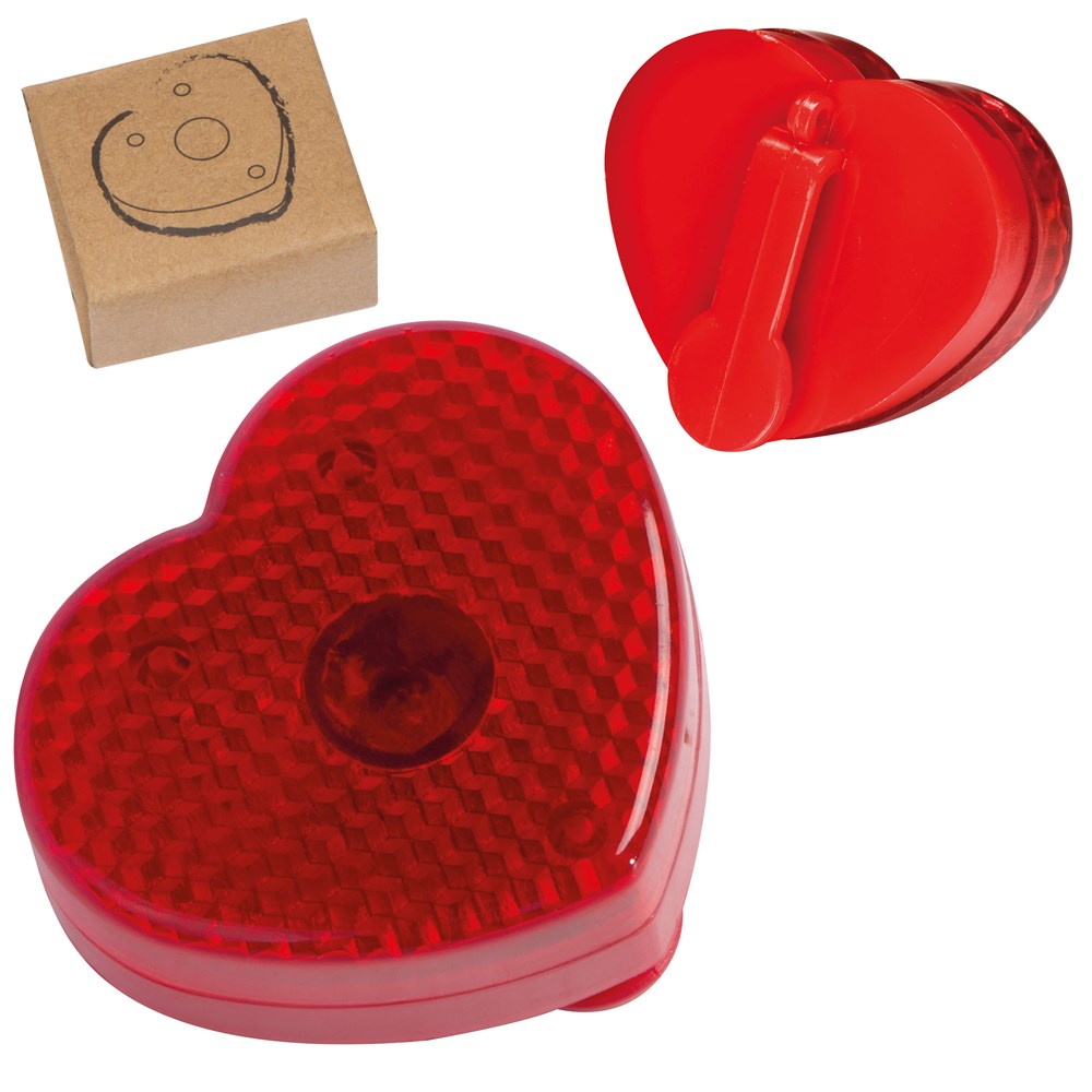 Knipperlampje, hartjes vorm - kopen of bedrukken