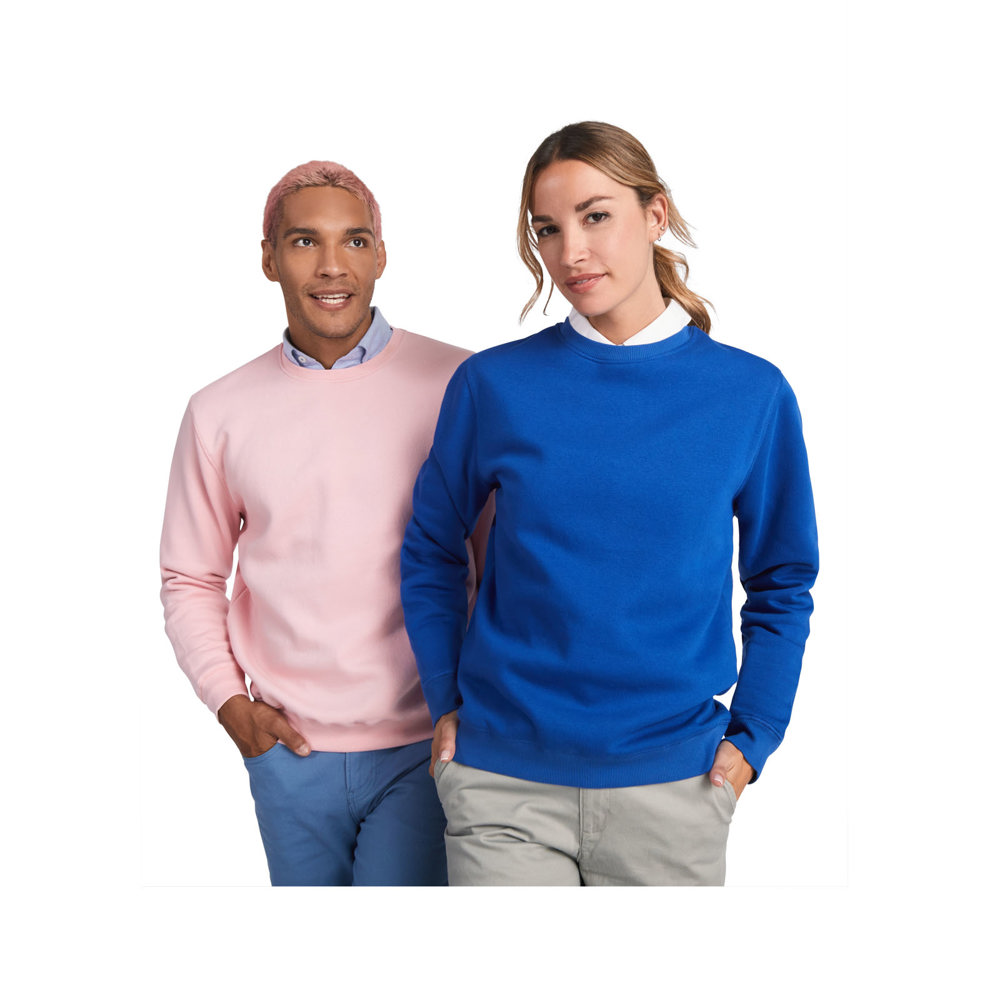 Batian biologisch katoenen uniseks sweater met ronde hals - met logo of onbedrukt bestellen