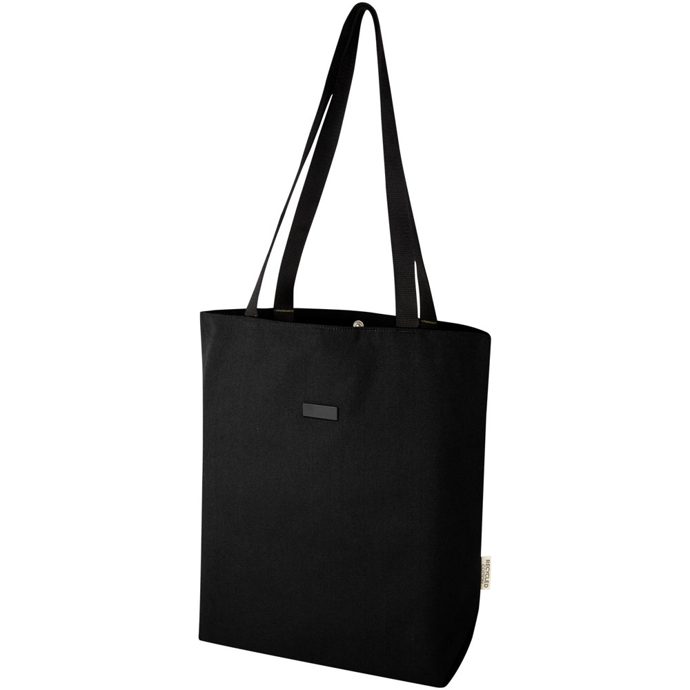 Joey veelzijdige draagtas van GRS gerecycled canvas 14 l - bedrukt of onbedrukt verkrijgbaar