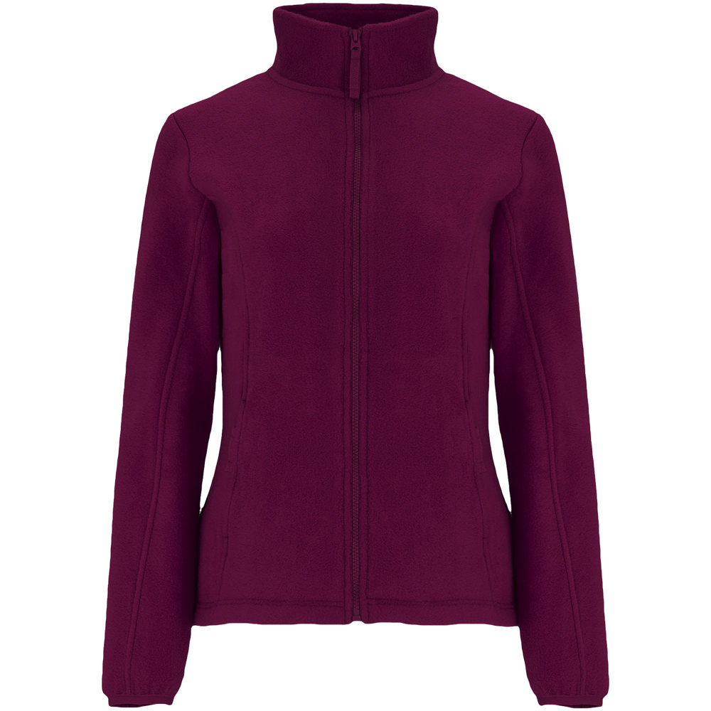 Artic fleece damesjack met volledige rits - voor bedrijven en relatiegeschenken - Granaat