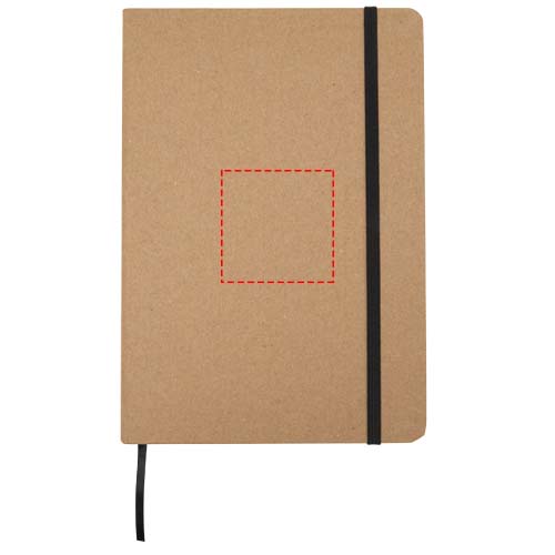 Holm A5 notitieboek van steenpapier met gelinieerde pagina's