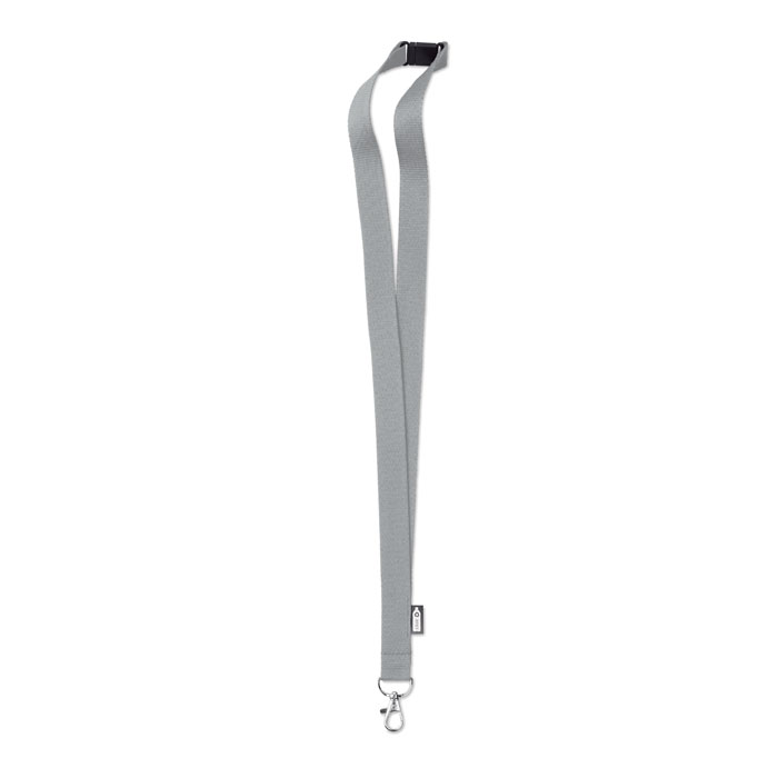 LANY RPET - RPET Lanyard - kopen of bedrukken - grijs