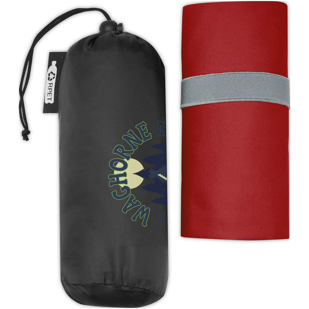 Pieter ultra lichtgewicht en sneldrogende handdoek van gerecycled PET 130 x 80 cm