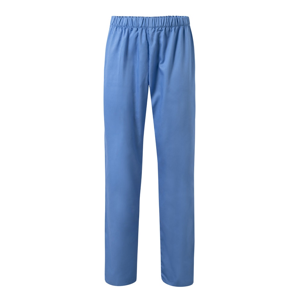 VL APHRODITE. Twill broek (190g/m²), van katoen (35%) en polyester (65%) - voor bedrijven en relatiegeschenken - Pastel blauw