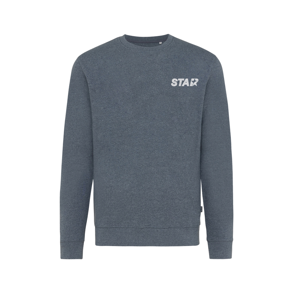 IQONIQ Denali gerecycled katoen sweater ongeverfd
