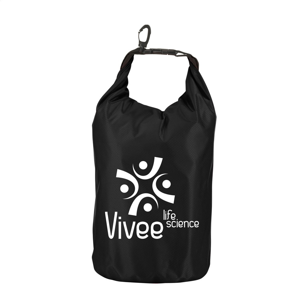 Drybag 5 L waterdichte tas - zwart (± PMS black)