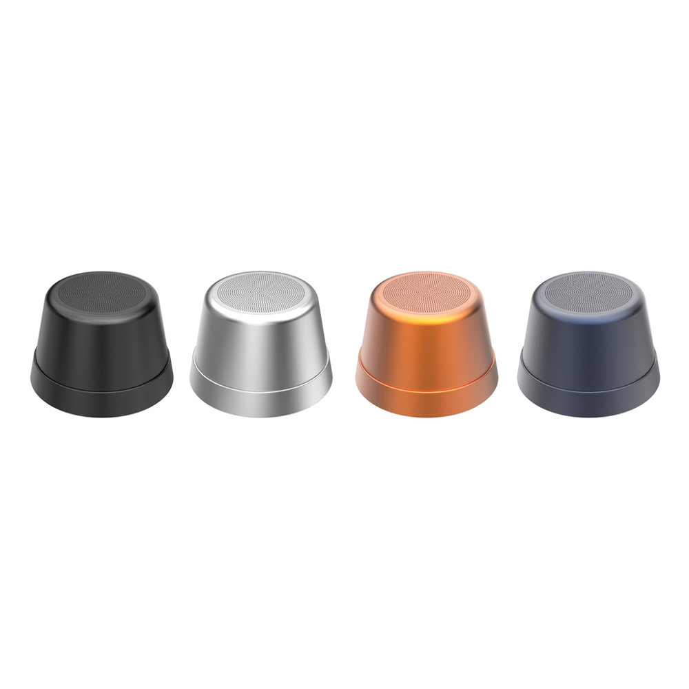Nivio RCS gerecycled aluminum magnetische 5W Speaker - bedrukt of onbedrukt verkrijgbaar