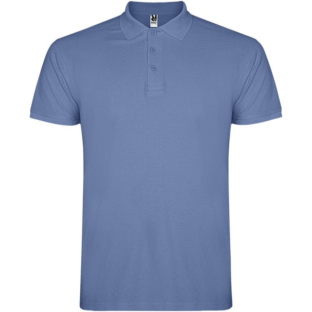 Star herenpolo met korte mouwen - voor bedrijven en relatiegeschenken - Riviera blauw