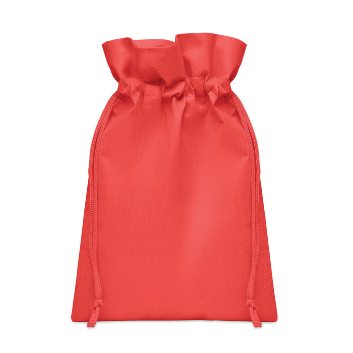 OKURIMONO - Klein geschenktasje in RPET - voor bedrijven en relatiegeschenken - Rood