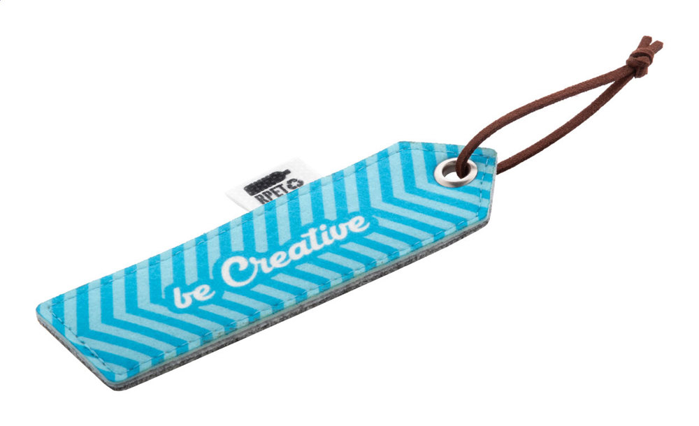 CreaFelt Mark - custom made RPET bladwijzer - bedrukt of onbedrukt verkrijgbaar