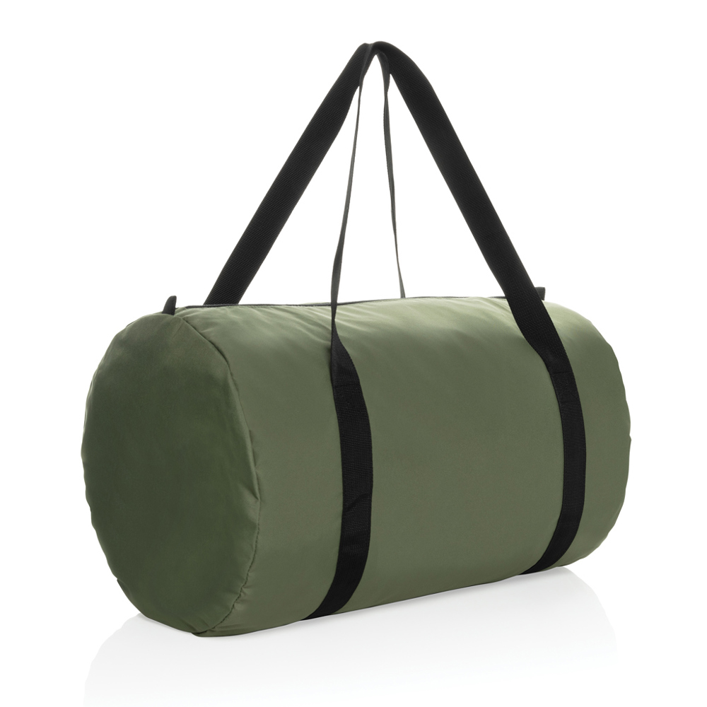 Dillon AWARE™ RPET opvouwbare sporttas - kopen of bedrukken - groen (± PMS 18-0529 TCX)