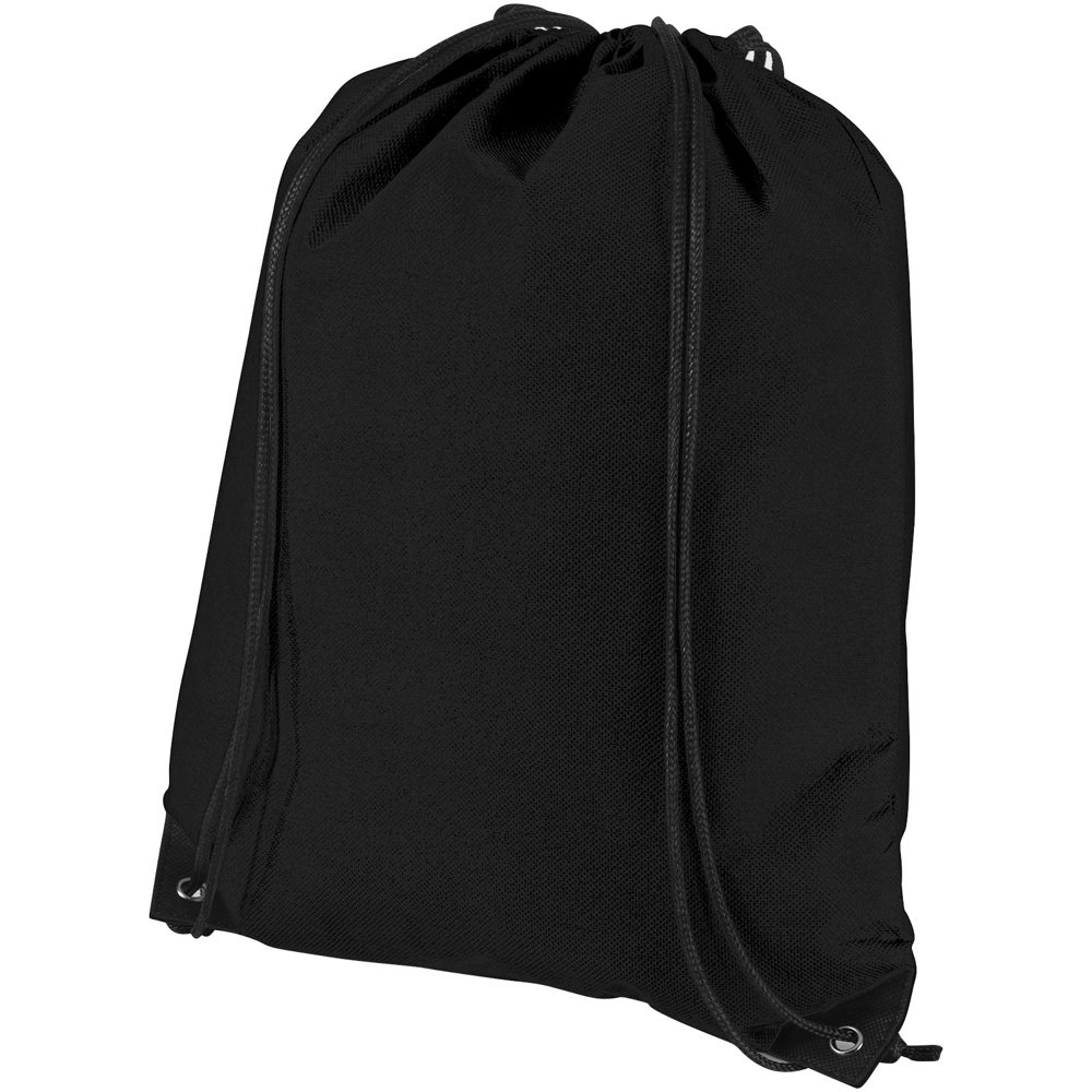 Evergreen non woven premium rugzak 5L - met logo of onbedrukt bestellen - zwart