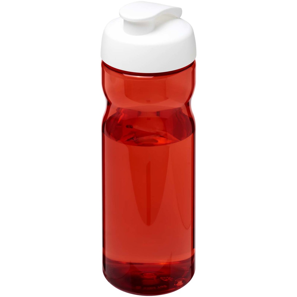 H2O Active® Eco Base 650 ml sportfles met kanteldeksel - kopen of bedrukken - Rood, Wit
