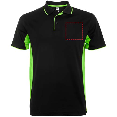 Montmelo 150 g/m² unisex sportpolo met korte mouwen