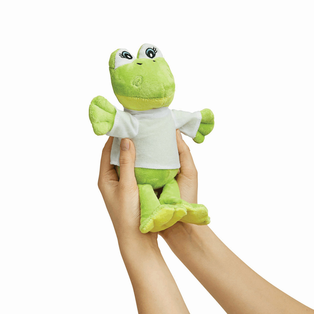 FRIEDA - Pluche kikker - voor bedrijven en relatiegeschenken