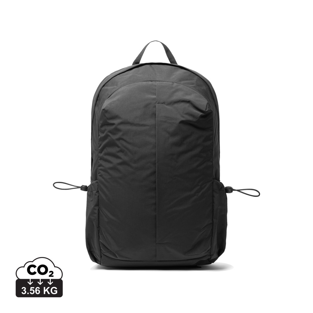 KENTO URBAN RCS recycled nylon 15,6 inch rugzak met voorvak