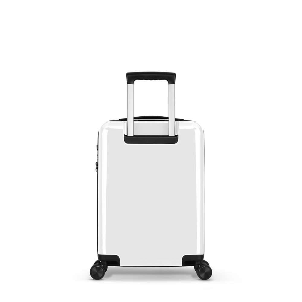 STICKERCASE® 20" Handbagage wit - met gepersonaliseerde sticker en/of individuele namen