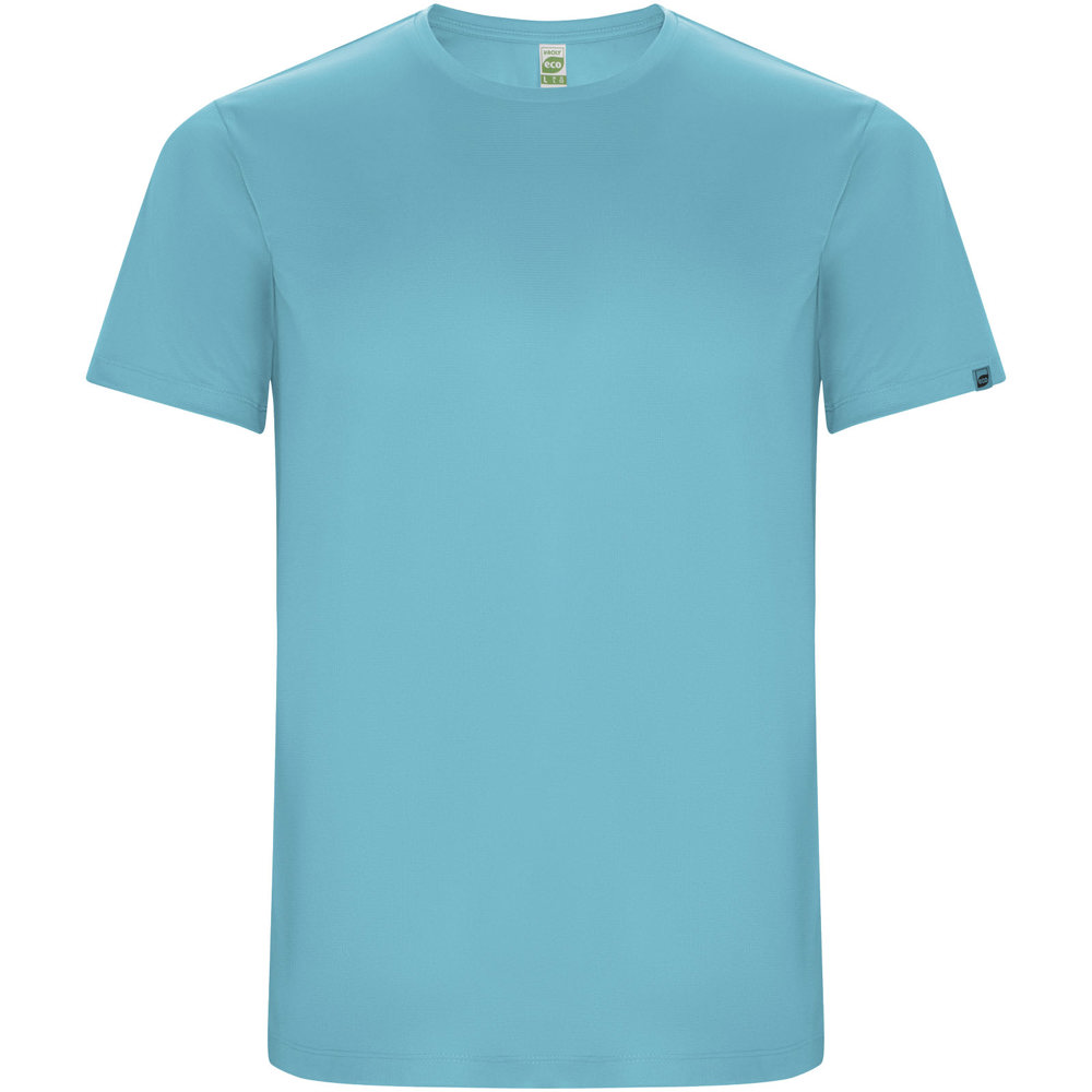 Imola sportshirt met korte mouwen voor kinderen - voor bedrijven en relatiegeschenken - Turkoois