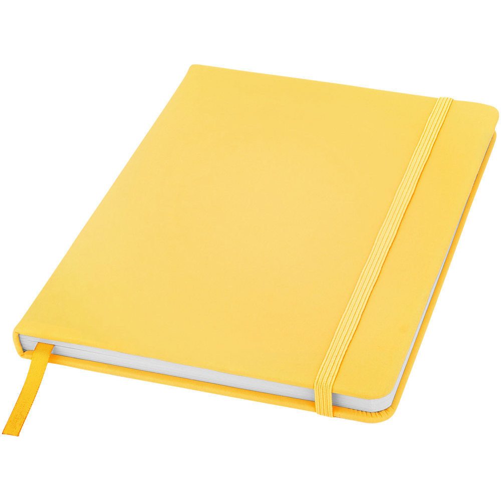 Spectrum A5 hardcover notitieboek - voor bedrijven en relatiegeschenken - Geel