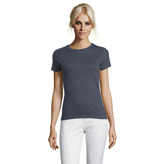 REGENT WOMEN - REGENT dames t-shirt 150g - bedrukt of onbedrukt verkrijgbaar - Muisgrijs