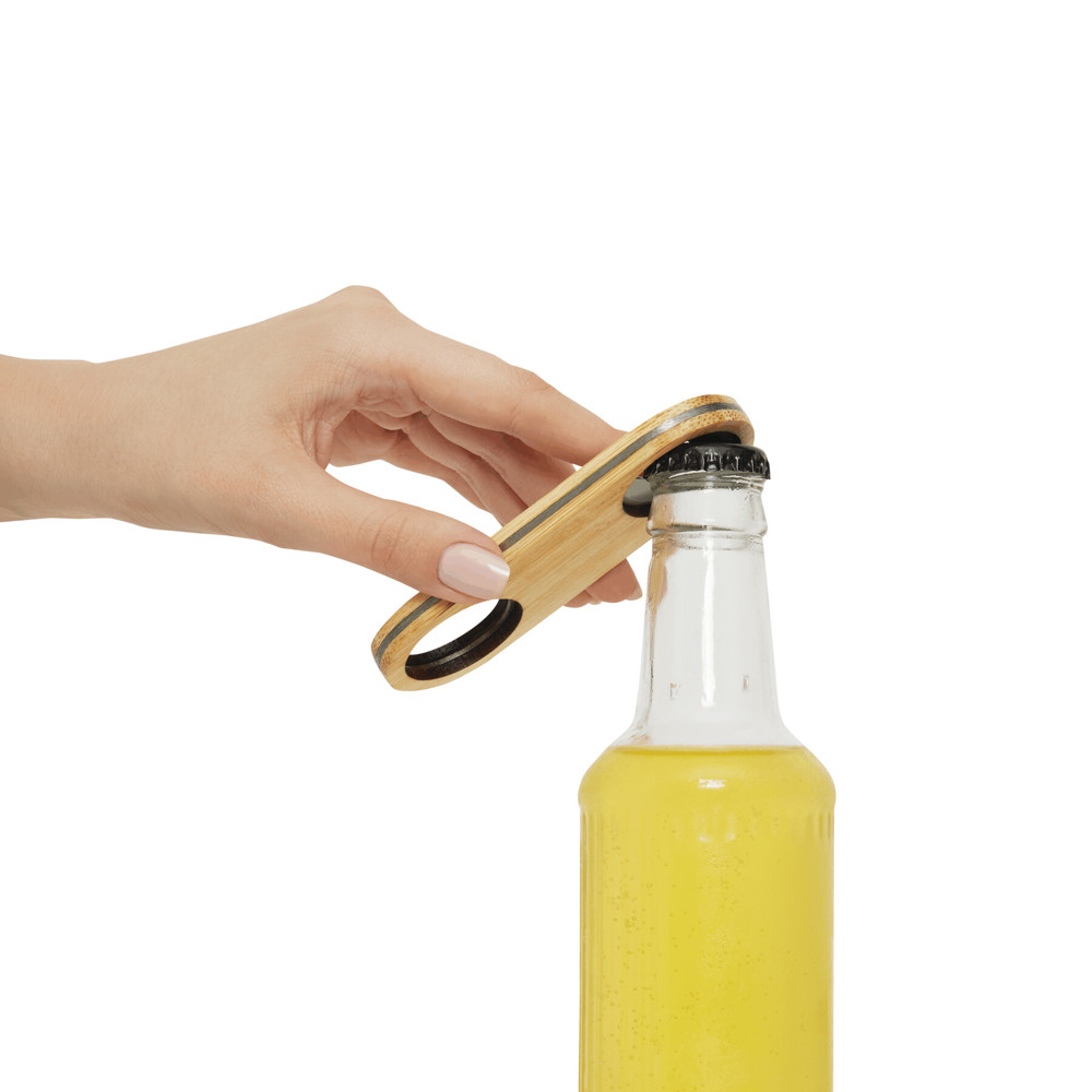SIZZLE - Bamboe flesopener - voor bedrijven en relatiegeschenken