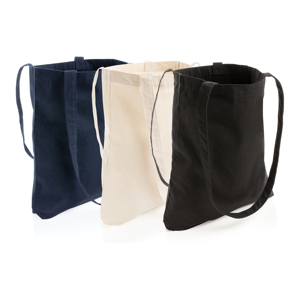 Impact AWARE™ gerecycled katoenen draagtas 330gsm - bedrukt of onbedrukt verkrijgbaar