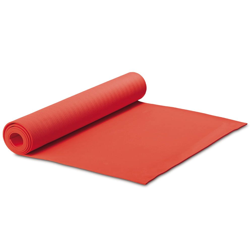 Fitness yogamat met draagtas - kopen of bedrukken - rood