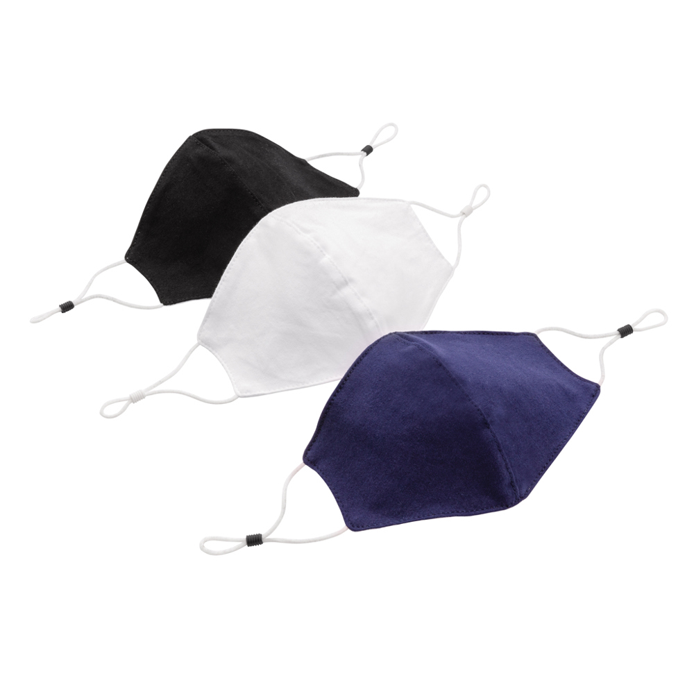Herbruikbaar 2 laags katoenen gezichtsmasker - voor bedrijven en relatiegeschenken