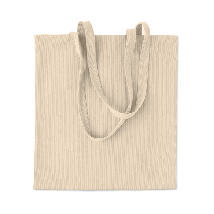 CORDY B - Corduroy boodschappentas - kopen of bedrukken - beige