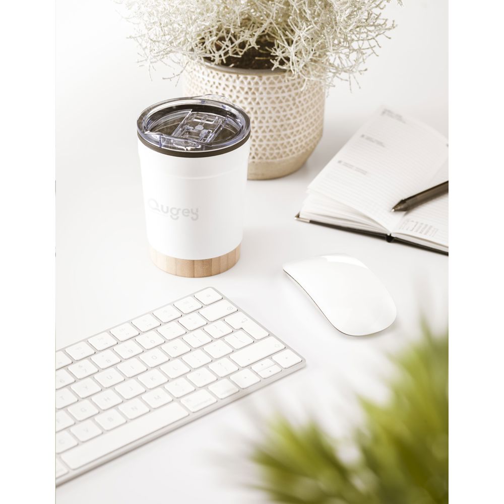 Kobe Bamboo RCS Recycled Steel 350 ml koffiebeker