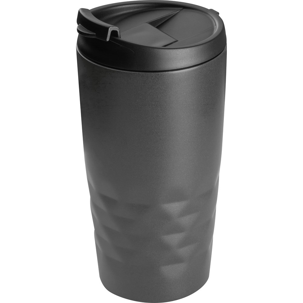 Drinkbeker met motief - met logo of onbedrukt bestellen - antraciet