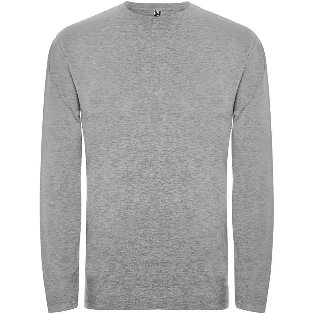 Extreme herenshirt met lange mouwen - bedrukt of onbedrukt verkrijgbaar - Gemêleerd grijs