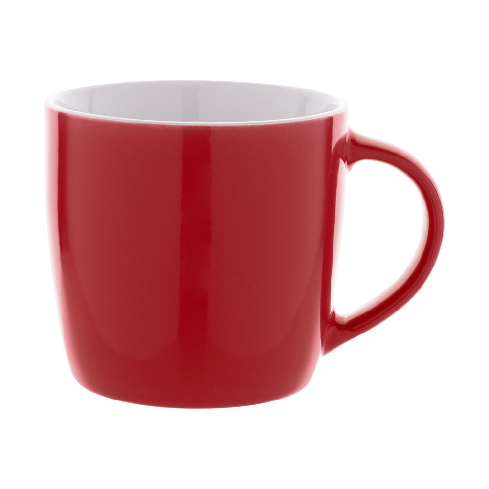 Hemera - mok - kopen of bedrukken - rood/wit