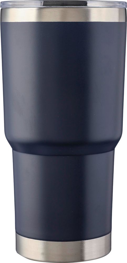 Roestvrijstalen dubbelwandige drinkbeker 590 ml Arnold - voor bedrijven en relatiegeschenken - blauw