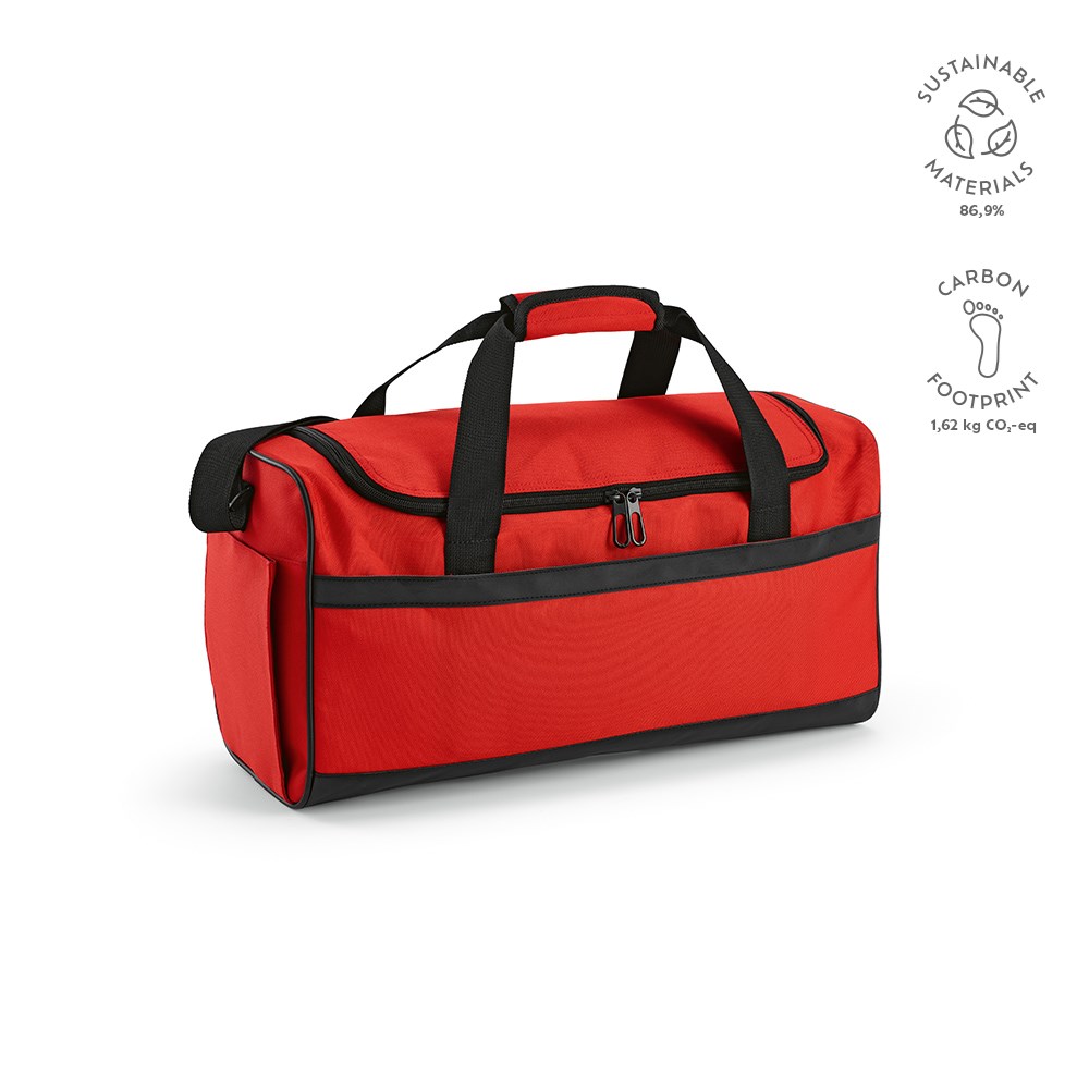 São Paulo M Gymtas rPET 25L - met logo of onbedrukt bestellen - rood