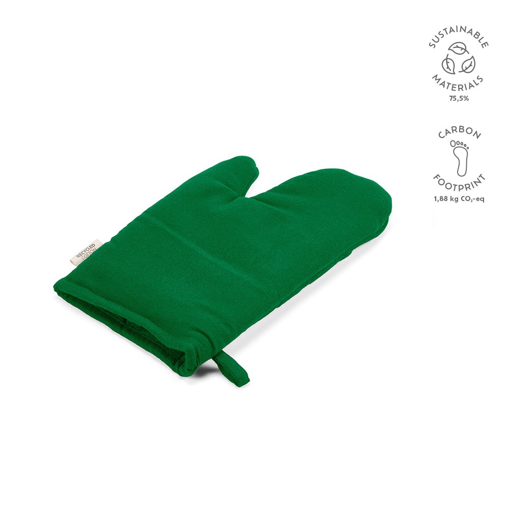 Titiaan Keukenhandschoen Gerecycled Katoen 220 gsm - kopen of bedrukken - groen